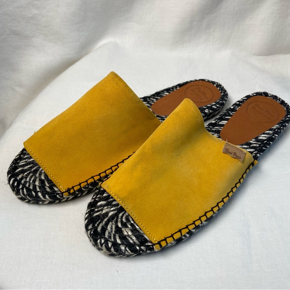 Toni Pons Yellow Suede Women's Slip-On Shoes